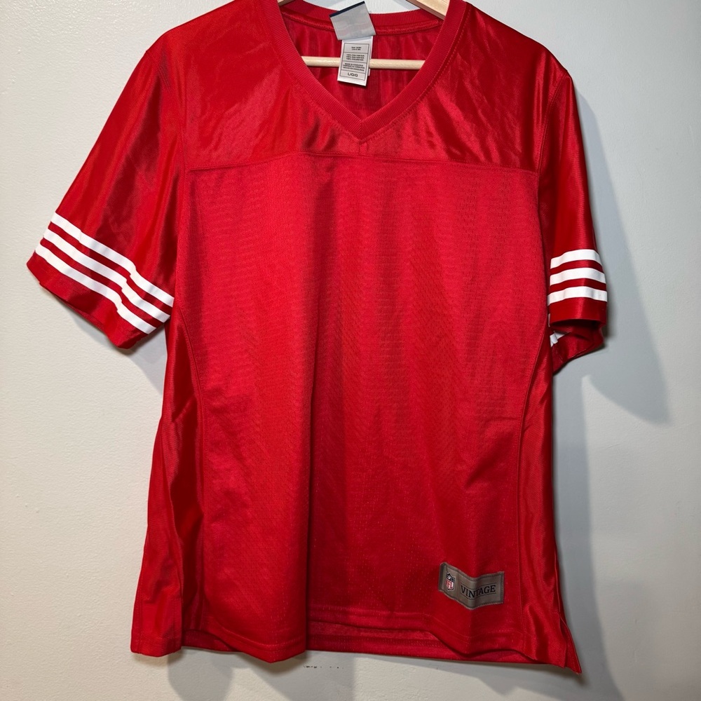 Large Women’s San Francisco 49ers Jersey‎ NWOT Blank